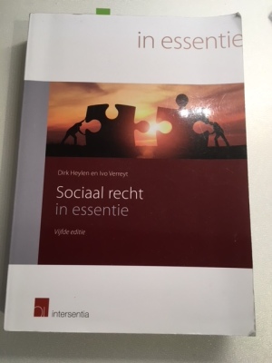 Sociaal recht in essentie