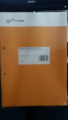 Module explorerende school 5