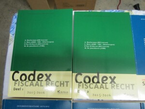 Codex Fiscaal Recht 2015-2016 Deel 1 & 2