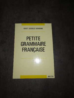 petite grammaire française