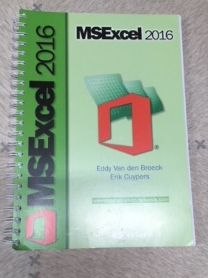 MS Excel 2016