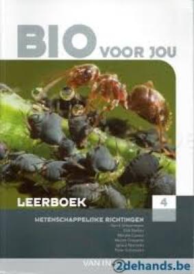 Bio voor jou, Leerboek 4 (wetenschappelijke richtingen)