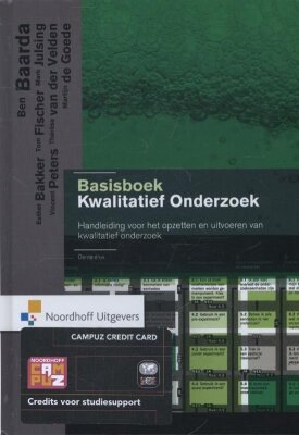 Basisboek Kwalitatief onderzoek