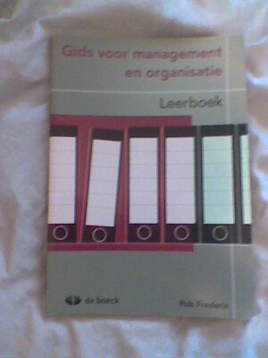 Gids voor management en organisatie: Leerboek