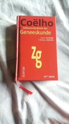 Coëlho Zakwoordenboek der geneeskunde, 29ste druk