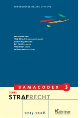 BAMACODEX 3 STRAFRECHT 2015-2016