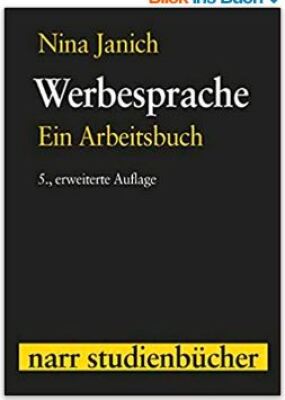 Werbesprache, ein Arbeitsbuch Auflage 5