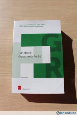 Handboek Gerechtelijk Recht