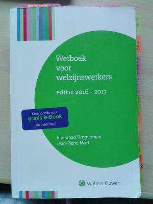Wetboek voor welzijnswerkers editie 2016-2017