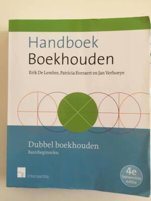 Handboek dubbel boekhouden basisbeginselen 4de ed. (incl. bijlage)