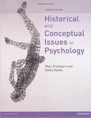 Historical and conceptual issues in psychology