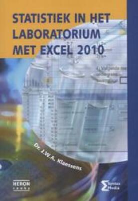 statistiek in het laboratorium met excel 2010