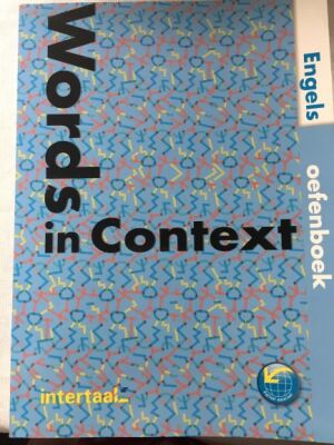 Words in context editie 2015 oefenboek