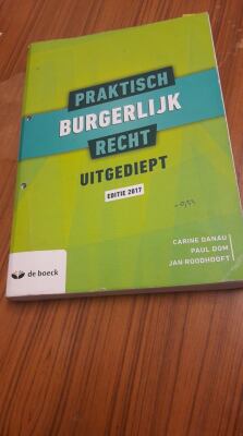 Praktisch Burgerlijk Recht uitgediept Editie 2017