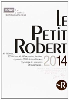 Le Petit Robert 2014