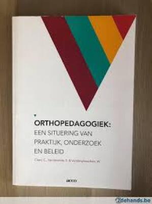 Orthopedagogiek: een situering van praktijk, onderzoek en beleid