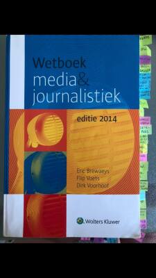 Wetboek media & journalistiek
