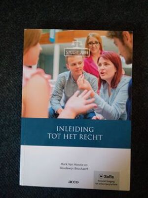 Inleiding tot het recht