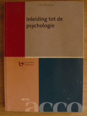 Inleiding tot de psychologie