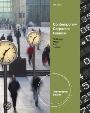 Contemporary Corporate Finance