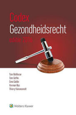 Codex gezondheidsrecht editie 2016