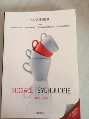 Sociale Psychologie: een inleiding