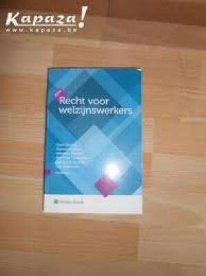 Recht voor welzijnswerkers 2014