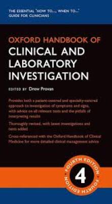 Oxford handbook of clinical and laboratory investigation
