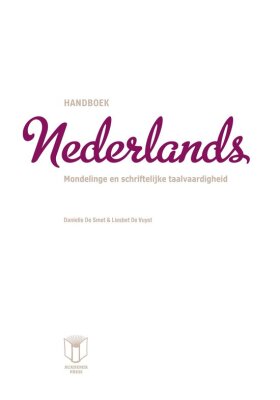 Handboek Nederlands Mondelinge en schriftelijke taalvaardigheid