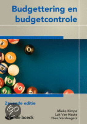 Budgettering en budgetcontrole