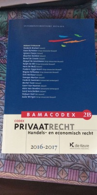 Bamacodex 2B Privaatrecht: Handels- en economisch recht.