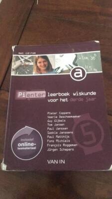 Pienter leerboek wiskunde voor het derde jaar A