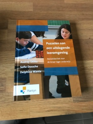 Puzzelen aan een uitdagende leeromgeving: Basisdidactiek voor de leraar lager onderwijs