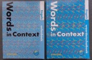 Words in context editie 2015 oefenboek + woordenschatboek