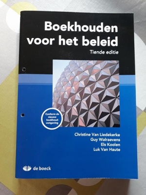 Boekhouden voor het beleid Tiende editie