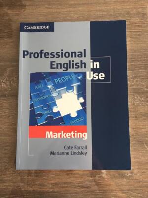 Professional English in Use, marketing