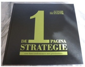 De 1 pagina strategie voor kmo-ondernemers met groeiambitie