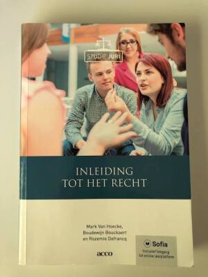 Inleiding tot het recht