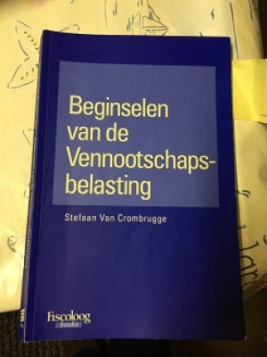Beginselen van de vennootschapsbelasting