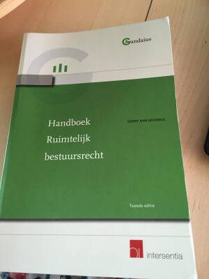 Handboek Ruimtelijk bestuursrecht