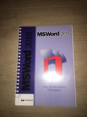 MS Word 2016