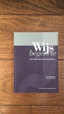 Wijsbegeerte een historische inleiding