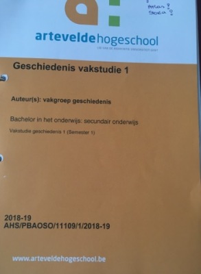 Geschiedenis Vakstudie 1