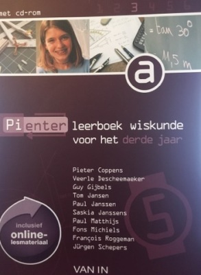 Pienter leerboek wiskunde voor het derde jaar A