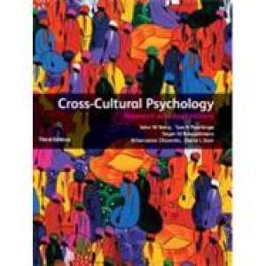 Cross-cultural psychology: Research and Applications