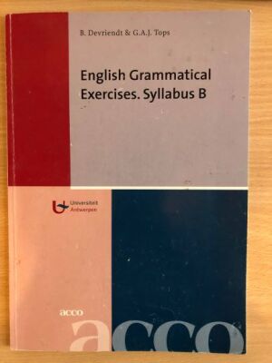 English Grammar Exercises; Syllabus B