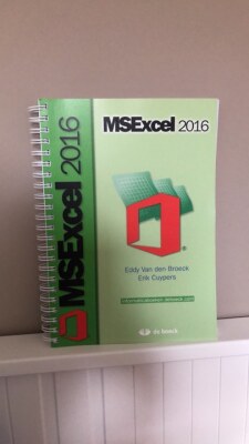 MS Excel 2016