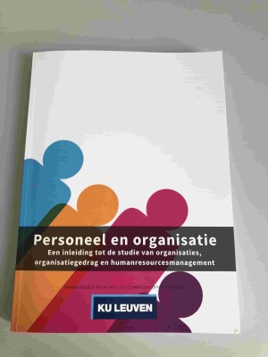 Personeel en organisatie
