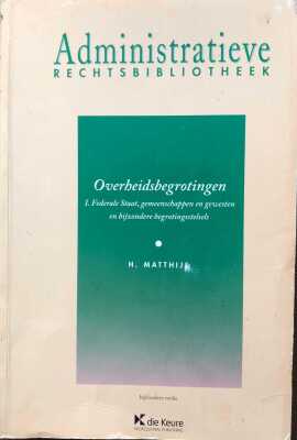 Administratieve Rechtsbibliotheek: Overheidsbegrotingen