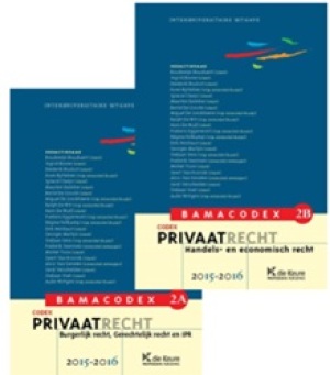 BAMACODEX 2 - Privaatrecht (2015-2016) (bevat burgerlijk recht, gerechtelijk recht en IPR)
